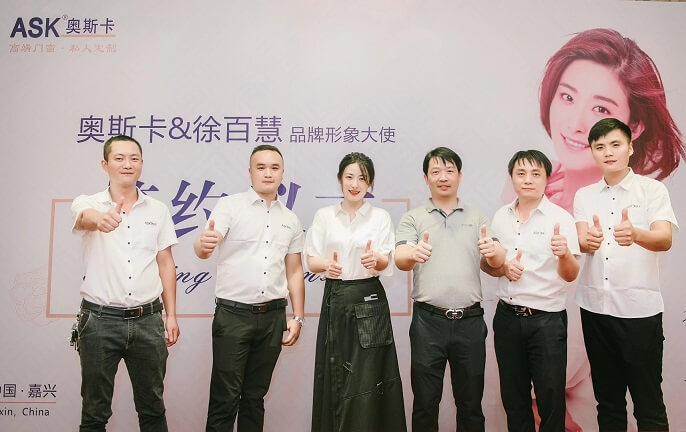 奥斯卡门窗携手徐百慧为品牌形象大使